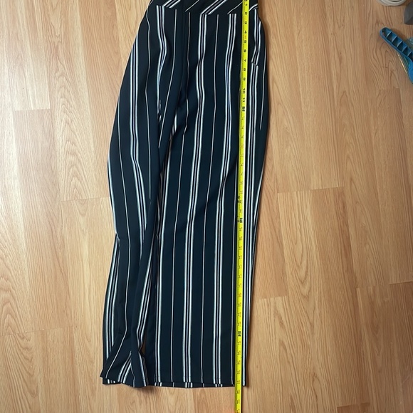 SOLD! Women’s Summer Pants, Rickies, Size: M, Color: black & white Stripes - Picture 6 of 15